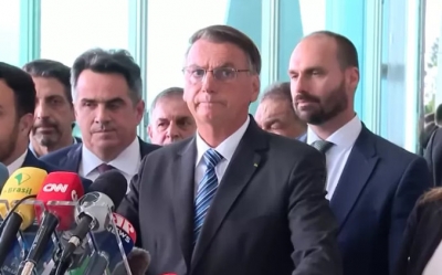 Após 44 horas de silêncio, Bolsonaro fez o primeiro pronunciamento após perder a eleição 