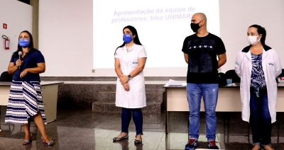 Unimar realiza acolhimento dos novos alunos do curso Técnico em Enfermagem