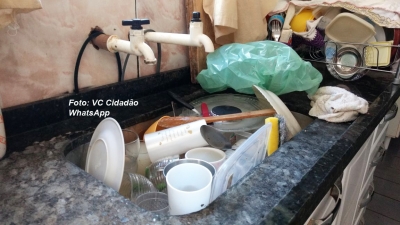 Marilienses passam fim de semana sem água