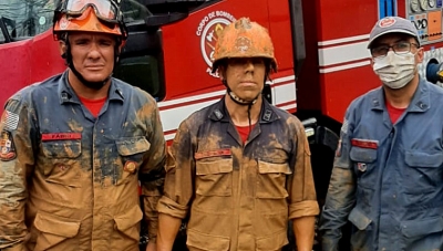 Bombeiro mariliense participa de resgate às vítimas em Franco da Rocha
