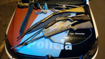 Valentão é preso pela Polícia Militar com armas