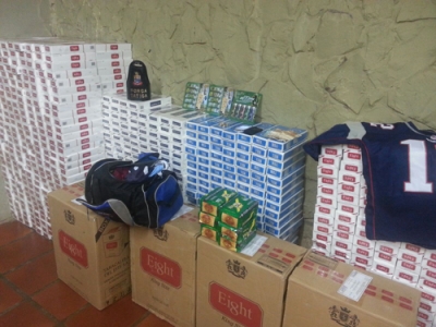 Força Tática recuperam carga de cigarros e objetos roubados