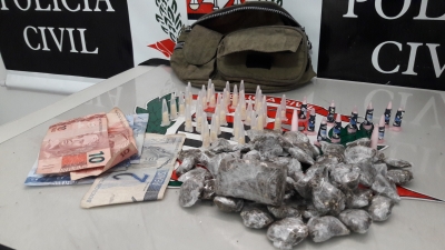 DISE apreende menor que vendia droga na zona sul