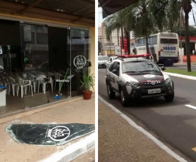 Igreja é atacada por vândalos 