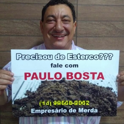 Vendedor de esterco cria slogan inusitado e viraliza na web