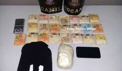 Dois são presos pela Polícia Militar por tráfico e assalto em Marília