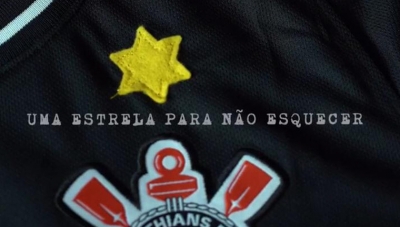 Corinthians volta a ter estrela na camisa em homenagem a vítimas do Nazismo