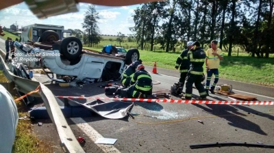 Mariliense flagra grave acidente na região