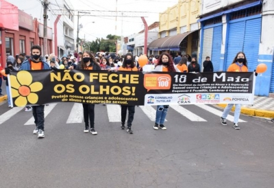 Pompeia se une na Luta Contra o Abuso e Exploração de Crianças e Adolescentes