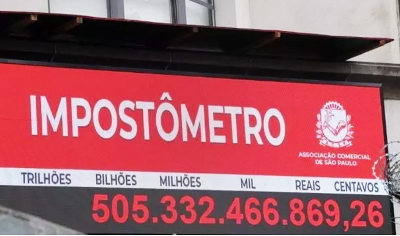 Impostos: brasileiros já pagaram mais de R$ 500 bilhões, em 45 dias