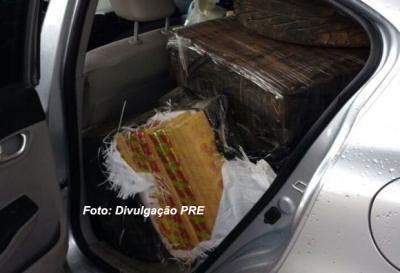 Carro de Marília é envolvido "sem querer" em tráfico: mais de uma tonelada de maconha