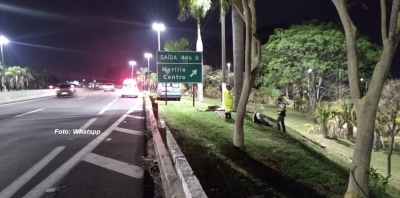 Policiais rodoviários convencem rapaz a não se jogar de viaduto em Marília