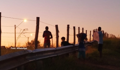 PRF flagra menores soltando pipas com cerol na BR-153 em Marília. Veja o vídeo!