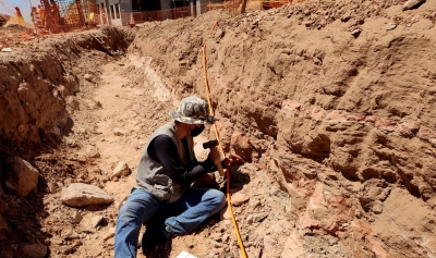 Eixo SP localiza fósseis de dinossauros em obras na SP 294, na região