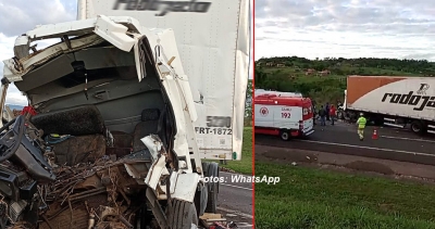 Caminhoneiro de Pompeia, morto em acidente, será sepultado nesta quarta-feira