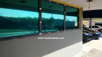 Bases da PRF ganham vidros blindados e chapas de aço