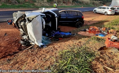 Sepultado corpo da jovem que morreu em grave acidente na região