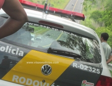 Atropelado no acostamento                . Polícia investiga