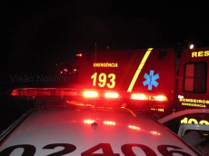 Jovem embriagado causa acidente na zona sul