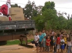 Papai Noel chega mais cedo 
