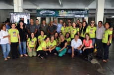 Natal Solidário: cestas                são retiradas pelas famílias cadastradas