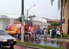 Acidentes no centro                           mobilizam Corpo de Bombeiros