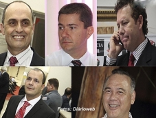 Juiz e promotores assaltados        . Nem delegado escapa