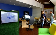 Carreta do Sebrae                           no Marília Shopping 