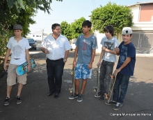 Vereador pede área de lazer      no jardim Estoril