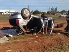Fuga e perseguição em rodovia