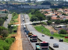 Contorno: mais um motoqueiro sofre queda
