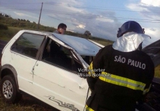 HÁ POUCO: Capotamento                    em rodovia