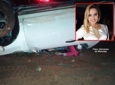 Carro capota e mata jovem     de 18 anos em rodovia