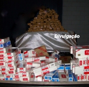 Adolescente é preso com 108 Kg de maconha