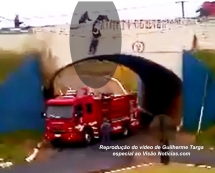 Bombeiro herói elogia colegas e mantém anonimato: salvou rapaz que pulava de viaduto
