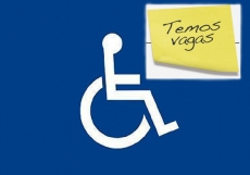Deficientes: vagas de emprego       na região. Confira!