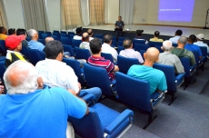 Agentes de vigilância                       passam por qualificação