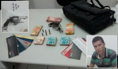 Criminoso tenta matar vítima                                  de assalto e é preso pela polícia