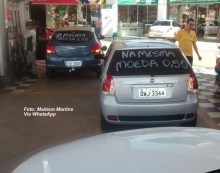 Gasolina: motoristas fazem protesto em Marília