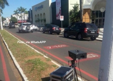 Radar? Não. Apenas contagem       de veículos 