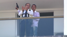 Homem faz refém em hotel                 de Brasília