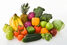 Comer frutas e legumes                       todos os dias ajuda a ser mais feliz