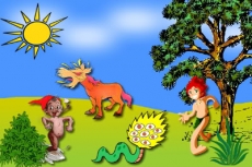 Semana do Folclore                               na Biblioteca