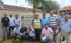 Nova diretoria do Sindicato          dos Químicos de Marília