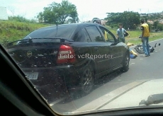 AGORA: Acidente de moto                   na SP-294