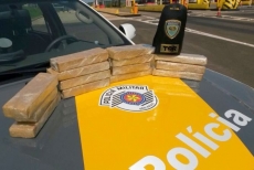 TOR apreende maconha                   em rodovia
