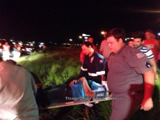 AGORA: Acidente deixa motociclista ferido na SP-294