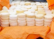 500 kg de queijo apreendidos    pela Polícia Rodoviária