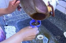 Campanha de coleta de óleo      saturado