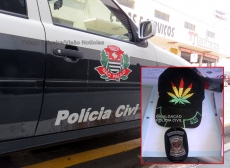 Boné de maconha: preso                        por apologia.